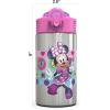 imageZak Designs  MICIV151 27oz Minecraft 188 Stainless Steel Water Bottle with Flipup Straw Spout and Locking Spout Cover Durable Cup for Sports or Travel 27oz Minecraft CreeperMinnie
