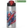 imageZak Designs  MICIV151 27oz Minecraft 188 Stainless Steel Water Bottle with Flipup Straw Spout and Locking Spout Cover Durable Cup for Sports or Travel 27oz Minecraft CreeperSpiderMan