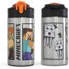 imageZak Designs  MICIV151 27oz Minecraft 188 Stainless Steel Water Bottle with Flipup Straw Spout and Locking Spout Cover Durable Cup for Sports or Travel 27oz Minecraft CreeperMinecraft