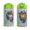 imageZak Designs  MICIV151 27oz Minecraft 188 Stainless Steel Water Bottle with Flipup Straw Spout and Locking Spout Cover Durable Cup for Sports or Travel 27oz Minecraft CreeperPaw Patrol
