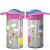 imageZak Designs  MICIV151 27oz Minecraft 188 Stainless Steel Water Bottle with Flipup Straw Spout and Locking Spout Cover Durable Cup for Sports or Travel 27oz Minecraft CreeperPeppa Pig