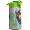 imageZak Designs  MICIV151 27oz Minecraft 188 Stainless Steel Water Bottle with Flipup Straw Spout and Locking Spout Cover Durable Cup for Sports or Travel 27oz Minecraft CreeperPaw Patrol