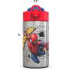 imageZak Designs  MICIV151 27oz Minecraft 188 Stainless Steel Water Bottle with Flipup Straw Spout and Locking Spout Cover Durable Cup for Sports or Travel 27oz Minecraft CreeperSpiderman