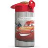 imageZak Designs  MICIV151 27oz Minecraft 188 Stainless Steel Water Bottle with Flipup Straw Spout and Locking Spout Cover Durable Cup for Sports or Travel 27oz Minecraft CreeperCars 3