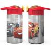 imageZak Designs  MICIV151 27oz Minecraft 188 Stainless Steel Water Bottle with Flipup Straw Spout and Locking Spout Cover Durable Cup for Sports or Travel 27oz Minecraft CreeperCars 3