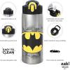 imageZak Designs  MICIV151 27oz Minecraft 188 Stainless Steel Water Bottle with Flipup Straw Spout and Locking Spout Cover Durable Cup for Sports or Travel 27oz Minecraft CreeperBatman