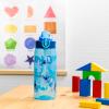 imageZak Designs Sage Minecraft Kids Water Bottle For School or Travel 16oz Durable Plastic Water Bottle With Straw Handle and LeakProof PopUp Spout Cover CreeperStitch