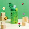 imageZak Designs Sage Minecraft Kids Water Bottle For School or Travel 16oz Durable Plastic Water Bottle With Straw Handle and LeakProof PopUp Spout Cover CreeperMinecraft Creeper
