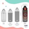 imageZak Designs Sage Minecraft Kids Water Bottle For School or Travel 16oz Durable Plastic Water Bottle With Straw Handle and LeakProof PopUp Spout Cover CreeperSpiderMan Miles Morales