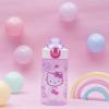 imageZak Designs Sage Minecraft Kids Water Bottle For School or Travel 16oz Durable Plastic Water Bottle With Straw Handle and LeakProof PopUp Spout Cover CreeperHello Kitty