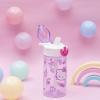 imageZak Designs Sage Minecraft Kids Water Bottle For School or Travel 16oz Durable Plastic Water Bottle With Straw Handle and LeakProof PopUp Spout Cover CreeperHello Kitty