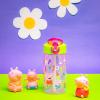 imageZak Designs Sage Minecraft Kids Water Bottle For School or Travel 16oz Durable Plastic Water Bottle With Straw Handle and LeakProof PopUp Spout Cover CreeperPeppa Pig