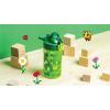 imageZak Designs Sage Minecraft Kids Water Bottle For School or Travel 16oz Durable Plastic Water Bottle With Straw Handle and LeakProof PopUp Spout Cover CreeperMinecraft Creeper