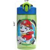 imageZak Designs Sage Minecraft Kids Water Bottle For School or Travel 16oz Durable Plastic Water Bottle With Straw Handle and LeakProof PopUp Spout Cover CreeperPaw Patrol