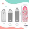 imageZak Designs Sage Minecraft Kids Water Bottle For School or Travel 16oz Durable Plastic Water Bottle With Straw Handle and LeakProof PopUp Spout Cover CreeperHello Kitty 25 Ounces