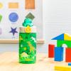 imageZak Designs Sage Minecraft Kids Water Bottle For School or Travel 16oz Durable Plastic Water Bottle With Straw Handle and LeakProof PopUp Spout Cover CreeperDino