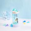 imageZak Designs Sage Minecraft Kids Water Bottle For School or Travel 16oz Durable Plastic Water Bottle With Straw Handle and LeakProof PopUp Spout Cover CreeperDisney Princess Ariel  Jasmine