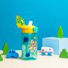 imageZak Designs Sage Minecraft Kids Water Bottle For School or Travel 16oz Durable Plastic Water Bottle With Straw Handle and LeakProof PopUp Spout Cover CreeperPAW Patrol Chase  Marshall  Skye  Rubble  Everest