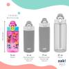 imageZak Designs Sage Minecraft Kids Water Bottle For School or Travel 16oz Durable Plastic Water Bottle With Straw Handle and LeakProof PopUp Spout Cover CreeperSuperKitties Ginny  Sparks  Buddy  Bitsy