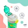 imageZak Designs Sage Minecraft Kids Water Bottle For School or Travel 16oz Durable Plastic Water Bottle With Straw Handle and LeakProof PopUp Spout Cover CreeperHello Kitty 25 Ounces