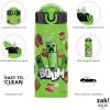imageZak Designs Sage Minecraft Kids Water Bottle For School or Travel 16oz Durable Plastic Water Bottle With Straw Handle and LeakProof PopUp Spout Cover CreeperMinecraft