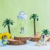 imageZak Designs Sage Minecraft Kids Water Bottle For School or Travel 16oz Durable Plastic Water Bottle With Straw Handle and LeakProof PopUp Spout Cover CreeperBluey Bluey  Bingo