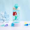 imageZak Designs Sage Minecraft Kids Water Bottle For School or Travel 16oz Durable Plastic Water Bottle With Straw Handle and LeakProof PopUp Spout Cover CreeperDisney Princess Ariel  Jasmine