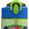 imageZak Designs Sage Minecraft Kids Water Bottle For School or Travel 16oz Durable Plastic Water Bottle With Straw Handle and LeakProof PopUp Spout Cover CreeperPaw Patrol
