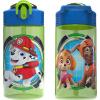 imageZak Designs Sage Minecraft Kids Water Bottle For School or Travel 16oz Durable Plastic Water Bottle With Straw Handle and LeakProof PopUp Spout Cover CreeperPaw Patrol