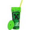 imageBioworld Minecraft Graffiti Creeper ampamp TNT 24 Oz Green Plastic Cup
