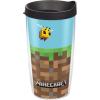 imageTervis Made in USA Double Walled Minecraft Insulated Tumbler Cup Keeps Drinks Cold ampamp Hot 16oz Grass BlockClassic