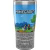 imageTervis Traveler Minecraft Cover Art Triple Walled Insulated Tumbler Travel Cup Keeps Drinks Cold ampamp Hot 20oz Stainless SteelStainless Steel