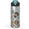 imageZak Designs  MICIV151 27oz Minecraft 188 Stainless Steel Water Bottle with Flipup Straw Spout and Locking Spout Cover Durable Cup for Sports or Travel 27oz Minecraft CreeperHarry Potter