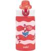 imageZak Designs Sage Minecraft Kids Water Bottle For School or Travel 16oz Durable Plastic Water Bottle With Straw Handle and LeakProof PopUp Spout Cover CreeperDr Seuss The Cat in the Hat
