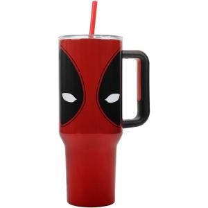 imageBioworld Minecraft Creeper ampamp TNT 40 Oz Black Stainless Steel Tumbler With HandleDeadpool Nerdin