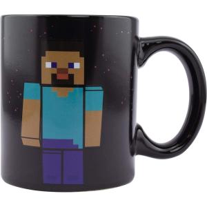 imagePaladone PP6583MCF Minecraft Enderman Heat Changing Mug  Perfect for Coffee ampamp Tea 325ml Stoneware 11 Ounces MultiColoured