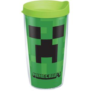 imageTervis Made in USA Double Walled Minecraft Insulated Tumbler Cup Keeps Drinks Cold ampamp Hot 16oz CreeperClassic