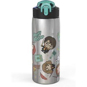 imageZak Designs  MICIV151 27oz Minecraft 188 Stainless Steel Water Bottle with Flipup Straw Spout and Locking Spout Cover Durable Cup for Sports or Travel 27oz Minecraft CreeperHarry Potter