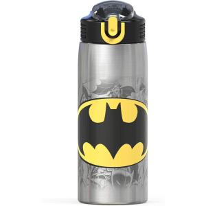 imageZak Designs  MICIV151 27oz Minecraft 188 Stainless Steel Water Bottle with Flipup Straw Spout and Locking Spout Cover Durable Cup for Sports or Travel 27oz Minecraft CreeperBatman