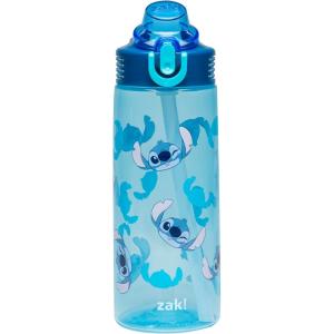 imageZak Designs Sage Minecraft Kids Water Bottle For School or Travel 16oz Durable Plastic Water Bottle With Straw Handle and LeakProof PopUp Spout Cover CreeperStitch