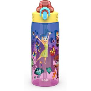 imageZak Designs Sage Minecraft Kids Water Bottle For School or Travel 16oz Durable Plastic Water Bottle With Straw Handle and LeakProof PopUp Spout Cover CreeperInside Out 2