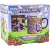 imagePaladone Minecraft XL Heat Change Travel Coffee or Tea Mug  Large Coffee Cup 550ml Featuring Mine Scene From the Game