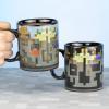 imagePaladone Minecraft XL Heat Change Travel Coffee or Tea Mug  Large Coffee Cup 550ml Featuring Mine Scene From the Game