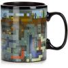 imagePaladone Minecraft XL Heat Change Travel Coffee or Tea Mug  Large Coffee Cup 550ml Featuring Mine Scene From the Game