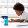 imageTHERMOS FUNTAINER Water Bottle with Straw  12 Ounce  Kids Stainless Steel Vacuum Insulated Water Bottle with Lid MinecraftBaby Shark