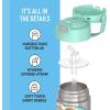 imageTHERMOS FUNTAINER Water Bottle with Straw  12 Ounce  Kids Stainless Steel Vacuum Insulated Water Bottle with Lid MinecraftFrozen 2