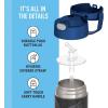 imageTHERMOS FUNTAINER Water Bottle with Straw  12 Ounce  Kids Stainless Steel Vacuum Insulated Water Bottle with Lid MinecraftLightyear