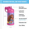 imageTHERMOS FUNTAINER Water Bottle with Straw  12 Ounce  Kids Stainless Steel Vacuum Insulated Water Bottle with Lid MinecraftLittle Mermaid