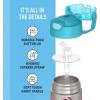 imageTHERMOS FUNTAINER Water Bottle with Straw  12 Ounce  Kids Stainless Steel Vacuum Insulated Water Bottle with Lid MinecraftMs Rachel