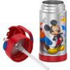 imageTHERMOS FUNTAINER Water Bottle with Straw  12 Ounce  Kids Stainless Steel Vacuum Insulated Water Bottle with Lid MinecraftPRESCHOOL MICKEY